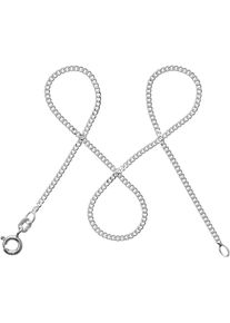 MODABILÉ Damen Panzerkette "Schmuck Geschenk Silber 925 Halsschmuck Halskette Sincere", 80, Silber 925 (Sterlingsilber), B: 1,7mm, silber, Silber 925