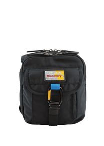 DISCOVERY Damen Schultertasche "Icon", schwarz, Kunstfaser, unifarben, Taschen, Hergestellt aus dem rPet Polyester-Material