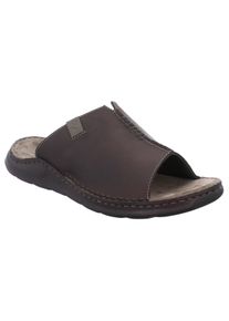 Josef Seibel Herren Pantolette "MAVERICK 03", Gr. 39, braun, Leder, unifarben, klassisch, Schuhe