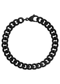Jobo Damen Armband, Edelstahl, schwarz, Edelstahl, Armbänder, aus Edelstahl schwarz beschichtet