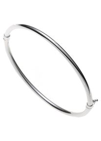 Jobo Damen Armreif, Weißgold 585, weiß, Weißgold 585, Armbänder, oval 585 Weißgold