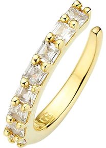 Kangaroos Damen Ohrklemme "Schmuck Geschenk Silber 925 Ohrschmuck Ohrring Ear Cuff, K0056E", Silber 925 (Sterlingsilber), gold, Silber 925