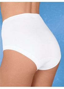 wäschepur WÄSCHEPUR Damen Slip, Gr. 40, weiß, 100% Baumwolle, Unterhosen