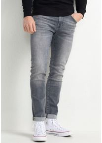 Herren Slim-fit-Jeans "SEAHAM-FUTUREPROOF", grau, modisch, Gr. 32, PETROL INDUSTRIES, Denim/Jeans, Obermaterial: 98% Baumwolle, 2% Elasthan, Jeans
