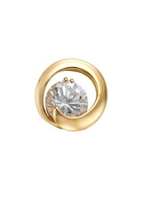 Diamonds by Ellen K. Damen Ketten-Anhänger "585/- Gelbgold Zirkonia", ONE-SIZE, Gold, 2 g, gelb, FASCINATION BY ELLEN K., Gold, Schmuckanhänger