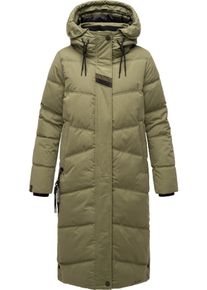 Navahoo Damen Steppmantel "Kuschelmausi", grün, modisch, Gr. XXL, Oberstoff: 100% Polyester, Futter: 100% Polyester, Wattierung: 100% Polyester,