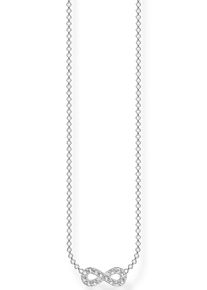 Thomas Sabo Damen Kette mit Anhänger "Infinity/Unendlichkeitsschleife, KE2124-051-14-L45V", 45, Silber 925 (Sterlingsilber), bunt, Silber 925