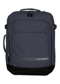 Travelite Freizeitrucksack "KICK OFF Rucksack/Bordgepäck", grau, Polyester, unifarben, Basic, Rucksäcke, Reiserucksack Streetpack Kabinengepäck