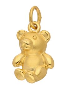 Adelia´s ADELIA ́S Damen Ketten-Anhänger "333 Gold Anhänger Bär", Gelbgold 333, gold, Gelbgold 333, Schmuckanhänger, 333 Gold Goldschmuck für Damen