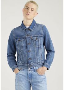 Levi's LEVI'S Damen Jeansjacke "Original Trucker", blau, casual, Gr. XS, Denim/Jeans, Obermaterial: 79% Baumwolle, 21% Lyocell, Jacken, FRESH COLLECTION