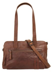 SPIKES & SPARROW Damen Umhängetasche, SPIKES & SPARROW, braun, Leder, vintage, Taschen, echt Leder