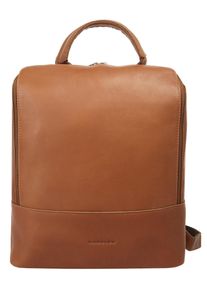 Harold'S HAROLD'S Cityrucksack "Campo", braun, Rindsleder, Leder, unifarben, casual, Rucksäcke, echt Leder