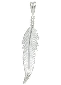Jobo Damen Ketten-Anhänger "Anhänger Feder", Silber 925 (Sterlingsilber), silber, Silber 925 (Sterlingsilber), Schmuckanhänger, 925 Silber