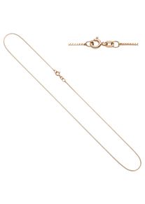 Jobo Damen Kette ohne Anhänger, Silber 925 (Sterlingsilber), L: 45cm, rosa, Silber 925 (Sterlingsilber), Halsketten, Venezianerkette 925 Silber rosé