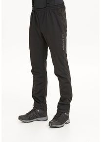 Endurance Herren Softshellhose "Naval", schwarz, sportlich, Gr. XXL, unifarben, 100% Polyester, Hosen, mit wasser -und winddichter Funktion