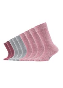 s.Oliver Kinder Socken "Socken Kinder Strümpfe mit weichem Bund Baumwolle Pflegeleicht", Gr. 35, rosa, 80% Baumwolle 17% Polyamid 3% Elasthan, uni,