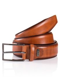 MONTI Damen Ledergürtel "PORTLAND", braun, casual,klassisch, Gr. 115, unifarben, Rindsleder, Gürtel, aus strapazierfähigen und langlebigen