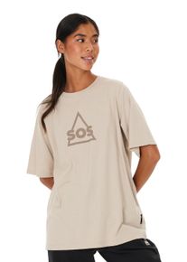 SOS Herren Funktionsshirt "Kvitfjell", grau, casual, Gr. L, unifarben, 95% Baumwolle, 5% Elasthan, Shirts, mit trendigem Markenlogo auf der Front