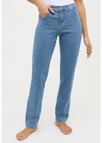 Angels Damen Straight-Jeans "DOLLY", blau, casual, Gr. 36, Web, Obermaterial: 89% Baumwolle, 8% Polyester, 3% Elasthan, Jeans