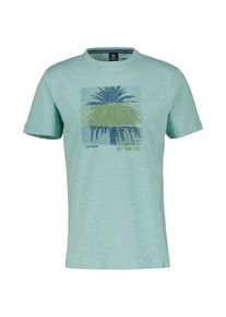 Lerros Herren T-Shirt "Lerros Rundhals T-Shirt mit Fotoprint", blau, Gr. S, 100% Baumwolle, Shirts
