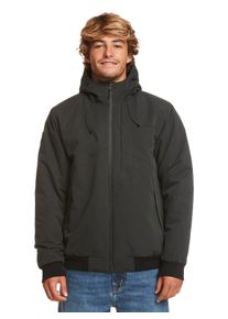 Quiksilver Herren Regenjacke "New Brooks 5K", schwarz, Gr. S, 100% Polyester, Jacken