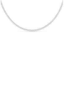 Firetti Damen Kette ohne Anhänger "Schmuck Geschenk Silber 925 Halsschmuck Halskette Panzerkette", 45, Silber 925 (Sterlingsilber), B: 3,3mm, silber,