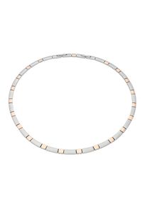 Vivance Damen Collier "Element", Edelstahl, silber, Edelstahl, Halsketten