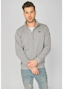 JCC Herren Sweatjacke "310212082", grau, Gr. XXXL, 60% Baumwolle, 40% Polyester, Sweatjacken