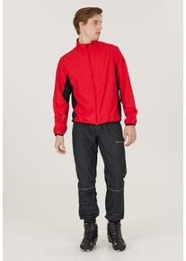 Endurance Herren Sportanzug "Waiden", rot, casual, Gr. L, unifarben, 100% Polyester, Sportanzüge, aus atmungsaktivem Material