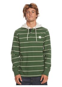 Quiksilver Herren Kapuzenshirt "Palisades", grün, Gr. S, 100% Baumwolle, Shirts
