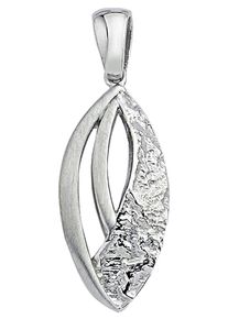 Jobo Damen Ketten-Anhänger "Anhänger gehämmert", Silber 925 (Sterlingsilber), silber, Silber 925 (Sterlingsilber), Schmuckanhänger, 925 Silber