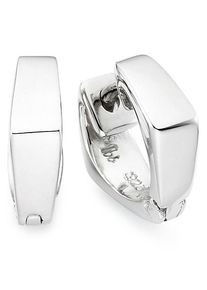 Bruno Banani Damen Paar Creolen "Schmuck Geschenk Silber 925 Ohrschmuck Ohrringe", Silber 925 (Sterlingsilber), silber, Silber 925 (Sterlingsilber),