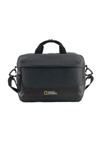 Herren Aktentasche "SHADOW", National Geographic, grau, Kunstfaser, Taschen, aus recycelten PET-Flaschen