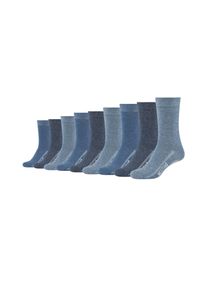 Mustang Damen Socken "Socken 9er Pack", Gr. 39, grau, 55% Baumwolle 41% Polyester 2% Polyamid 2% Elasthan, Socken