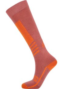 SOS Herren Socken "La Hoya", Gr. 35, pink, 64% Wolle, 34% Nylon, 2% Elasthan, mehrfarbig, Socken, mit besonders wärmender Funktion