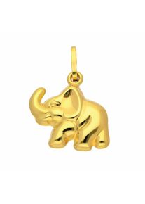 Adelia´s ADELIA ́S Damen Ketten-Anhänger "Damen Goldschmuck 333 Gold Anhänger Elefant", Gelbgold 333, gold, Gelbgold 333, Schmuckanhänger, 333 Gold Goldschmuck