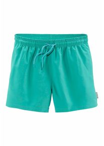 Bench. Herren Badeshorts, grün, Gr. S, Microfaser, Polyester, Badehosen, in kurzer und langer Form