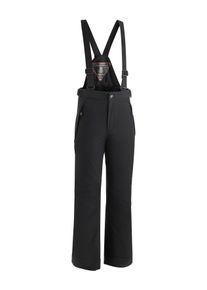 Maier Sports Kinder Skihose "Maxi big", schwarz, Gr. 140, 100% Polyester, Hosen, Mitwachsend, warm, wasserdicht, weiter Schnitt