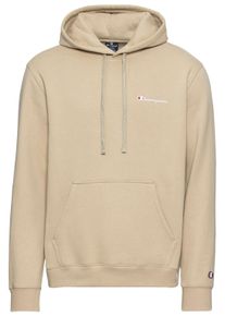 Champion Herren Kapuzensweatshirt "Icons Hooded Sweatshirt Small Logo", grün, sportlich, Gr. S, bedruckt, bestickt, Jersey, Obermaterial: 67%