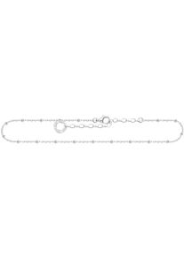 Thomas Sabo Fußkette "Dots, AK0028-001-21-L27V, AK0028-413-39-L27V", 27, Silber 925 (Sterlingsilber), silber, Silber 925 (Sterlingsilber), Fußkettchen