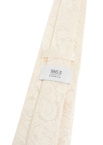 Eterna Herren Krawatte, beige, casual, Seide, Krawatten