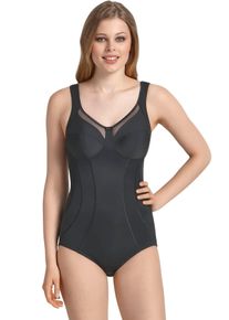 Damen Miederbody "Komfort-Korselett", schwarz, elegant, Gr. 100, ANITA SINCE 1886, clean, Stoff, Obermaterial: 60% Polyamid, 40% Elasthan, Bodies,