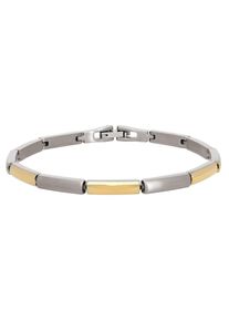 TITANIA Damen Gliederarmband "Armbänder", Titan, silber, Titan, Armbänder, bicolor