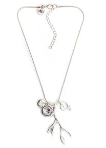 Allgäu Rebell ALLGÄU REBELL Damen Kette mit Anhänger "Caro", silber, Basic, Metall, Halsketten, mit 4 Anhängern