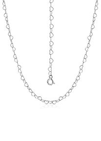 Firetti Damen Kette ohne Anhänger "Schmuck Geschenk Silber 925 Halsschmuck Halskette Fantasie", 45, Silber 925 (Sterlingsilber), B: 3mm, silber,
