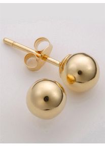Lady Damen Paar Ohrstecker, Metall, gold, Metall, Ohrringe