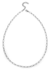 Firetti Damen Kette ohne Anhänger "Schmuck Geschenk Chain", 50, Edelstahl, B: 4mm, silber, Edelstahl, B:4mm, Halsketten