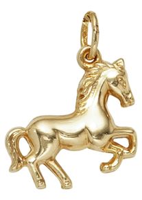 Jobo Damen Ketten-Anhänger "Anhänger Pferd", Gelbgold 333, gold, Gelbgold 333, Schmuckanhänger, 333 Gold