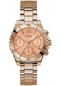 Guess Damen Multifunktionsuhr "PHOEBE", rosa, Armbanduhren, Armbanduhr, Quarzuhr, Damenuhr