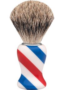 ERBE® ERBE Rasierpinsel "M", bunt, Rasierpinsel, Dachshaar, Barbershop Design/Stripes